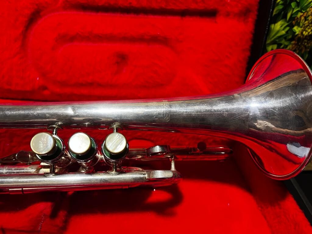 Getzen Shepherds Crook w Case eBay