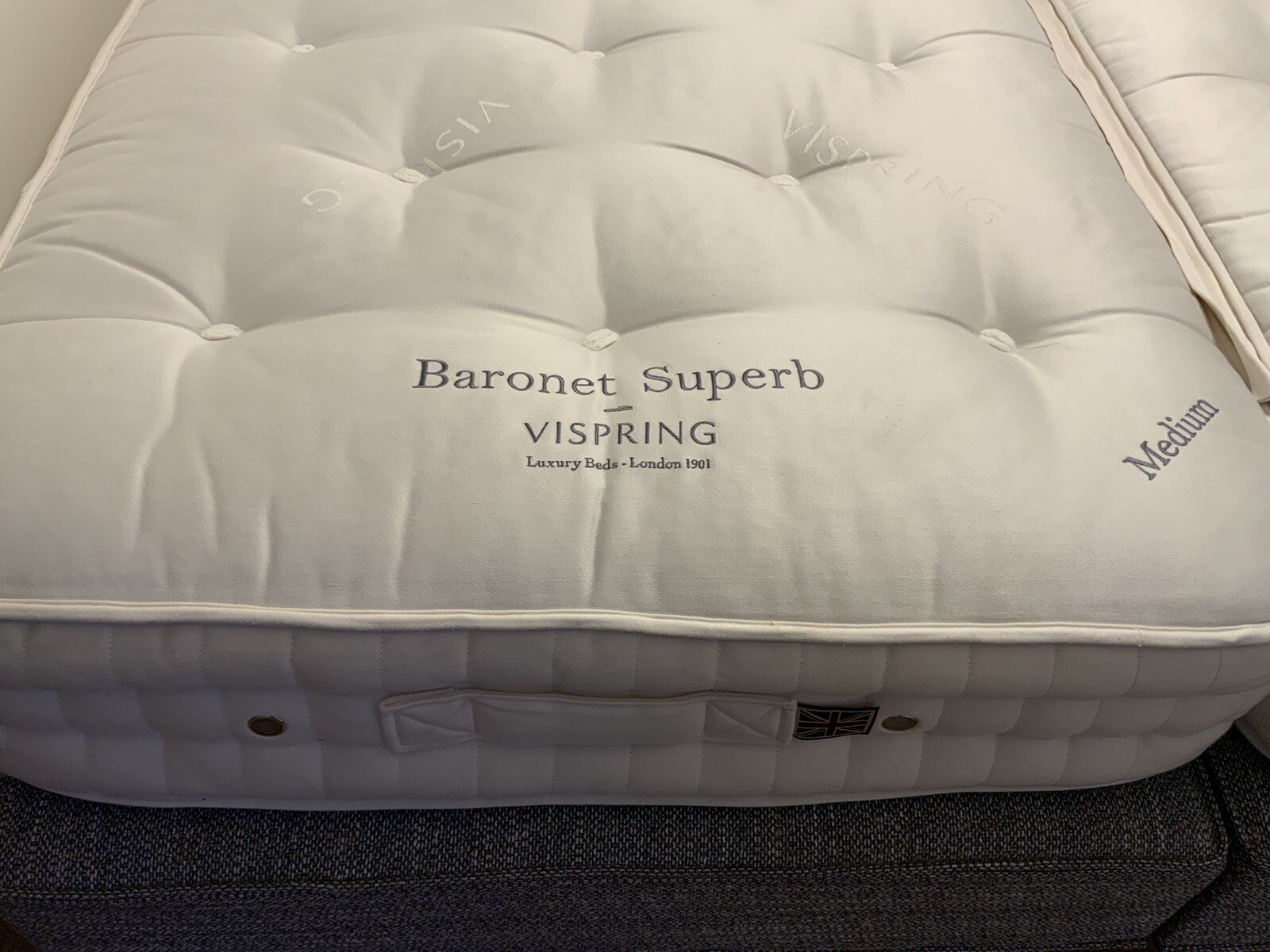 Vispring Superb Super King Size Zip And Link RRP £7600 Luxury