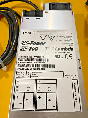TDK Lambda NV-Power NV-350 Product Code NV32C7FJ  DC Power Supply