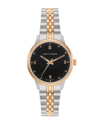 Larsson & Jennings Damen Armbanduhr JB30 JLSVRG BL Vivid 30MM Link Zwei Rose