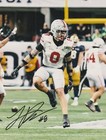 Lathan Ransom Ohio State Buckeyes Action Signed 8x10