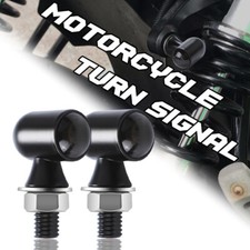 2X Motorcycle LED Turn Signal Indicator Light Blinker Brake Lamp Motorbike M8