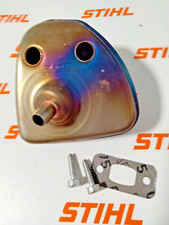 STIHL SH86C SH56C BG86C SCARICO SOFFIATORE FOGLIE BENZINA MANUALE, BULLONI + GUARNIZIONE