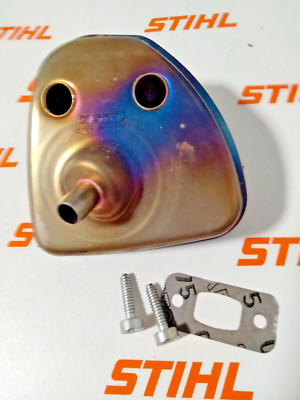 ORIGINAL STIHL BG86C HAND BENZIN LAUBBLÄSER AUSPUFF, SCHRAUBEN UND DICHTUNG (NEU)