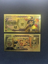 Usopp (Sogeking) - 24k Gold Foil Banknote - One Piece Anime