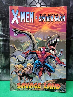 Uncanny X-men #116 Savage Land❗️アメコミリーフ X-MEN & THE AMAZING SPIDER-MAN : SAVAGE LAND 4TH PRINT TPB NM