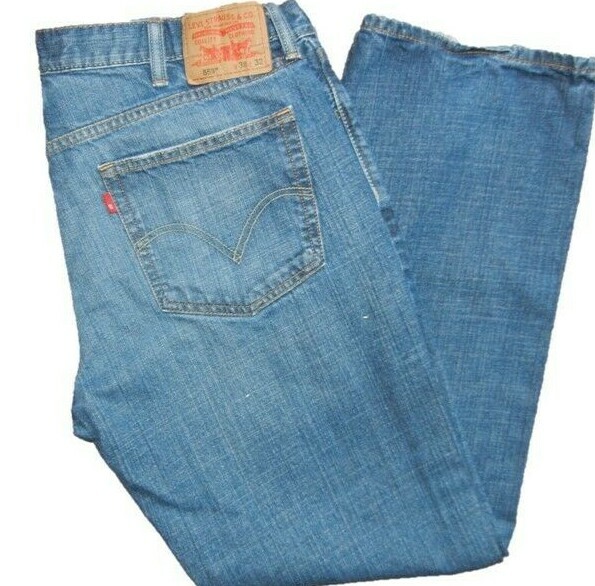 Levis 559 Relaxed Straight 38 W X 32 L Medium to Dark Lightly Worn for sale online | eBay