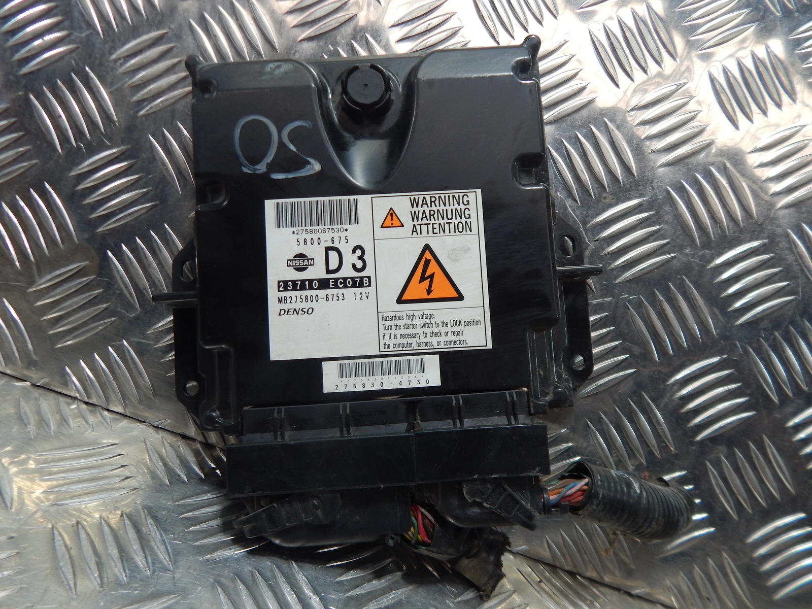 23710EC07B Switchboard Engine UCE Nissan Np300 NAVARA 934371 for 