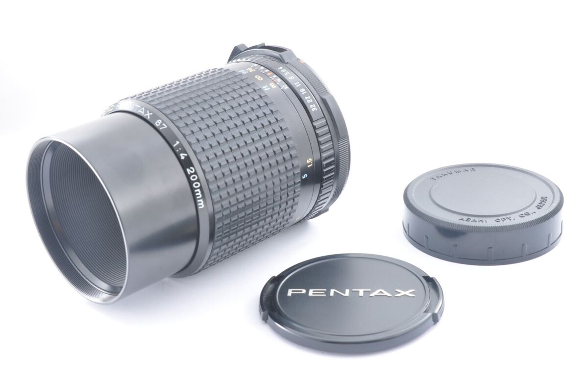 Late Model PENTAX SMC 67 200mm f/4 MF Lens for 6x7 67II from Late Model PENTAX SMC 67 200mm f/4 MF Lens for 6x7 67II from