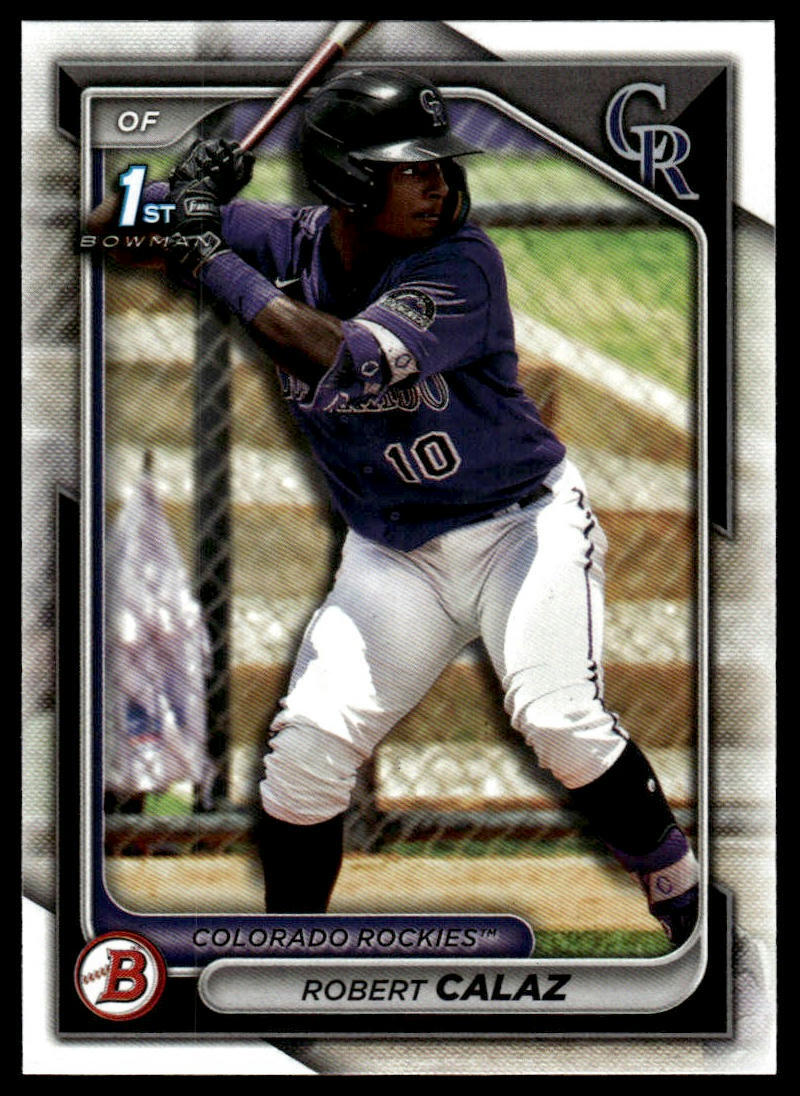 2024 Bowman #BP-131 Robert Calaz Prospects