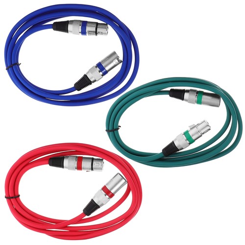 BOAACOUSTIC JIB Audiophile XLR-microfoonkabel, HIFI microfoonkabel, XLR- stekker naar bus, 3-pins, voor microfoon op mengpaneel, geluid enz. (1m, 1pc/set