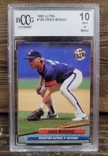 BCCG 1992 Fleer Ultra #199 Craig Biggio (10)