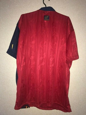 adidas／90S Spain Game Shirt Adidas 90s Spain Vintage Game Shirt L - Good Condition Retro