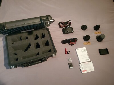 Canon EOS M50 Mirrorless Digital Camera with Lenses, Hard Case, Microphone