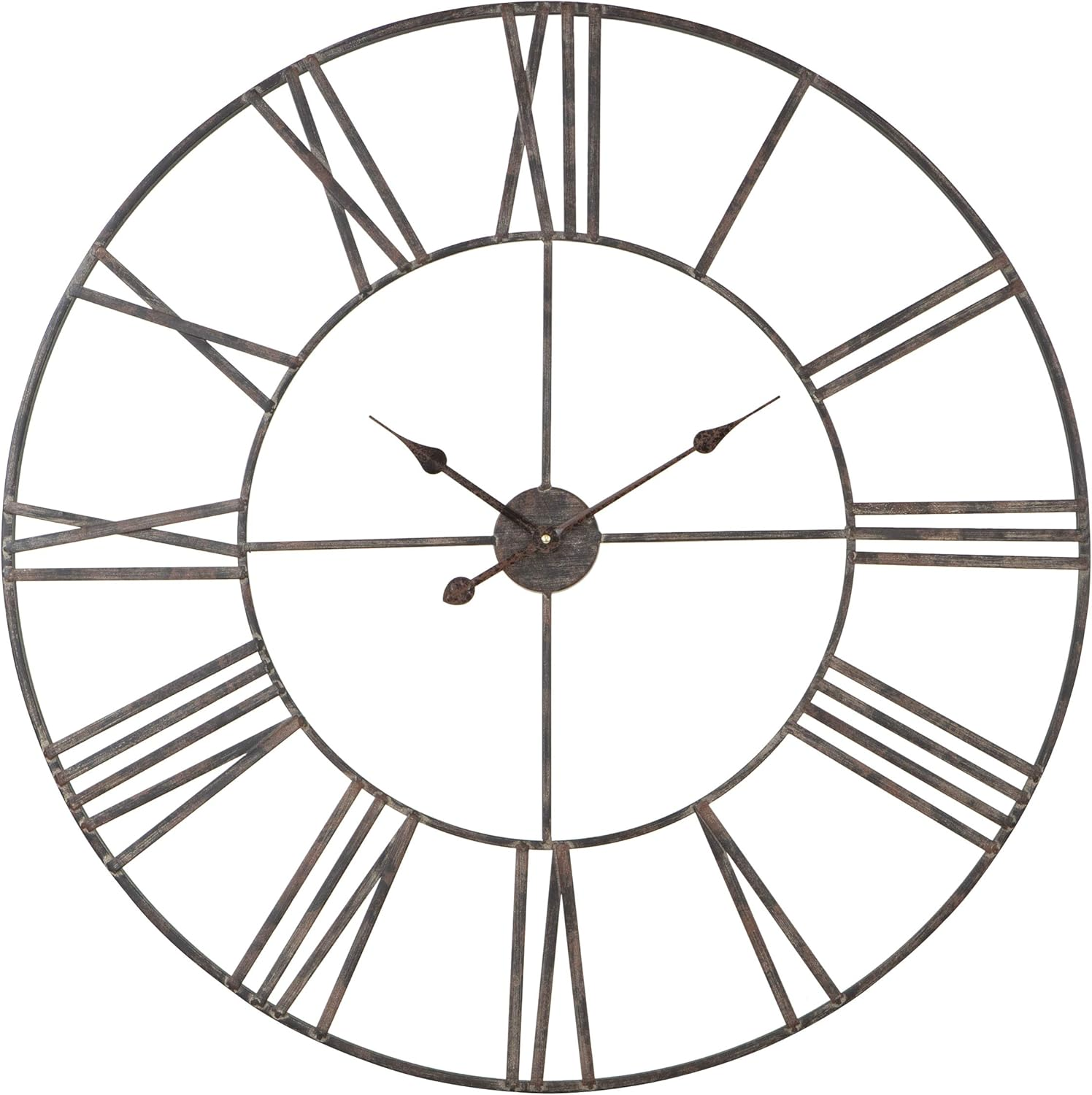 Solange round Metal Wall Clock - 36