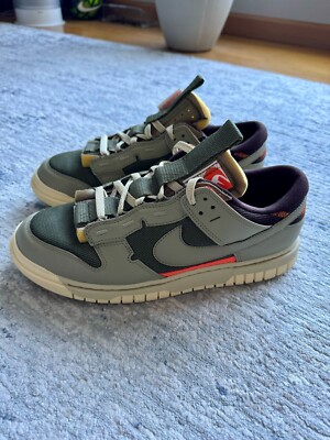 11 US | Nike Air Dunk Jumbo Medium & Neutral Olive DV0821-200 Men s 