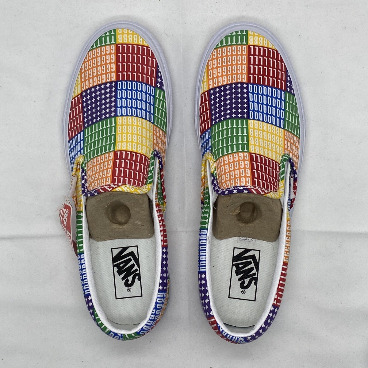 Vans Classic‎ Slip-On Pride VNOA33TB3WJ Men Size 12 VN0A33TB3WJ1 VANS Classic Slip-On (Pride | Mercari main image 4