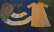 Girls Sz 16 Dresses And Jacket Lot Gap