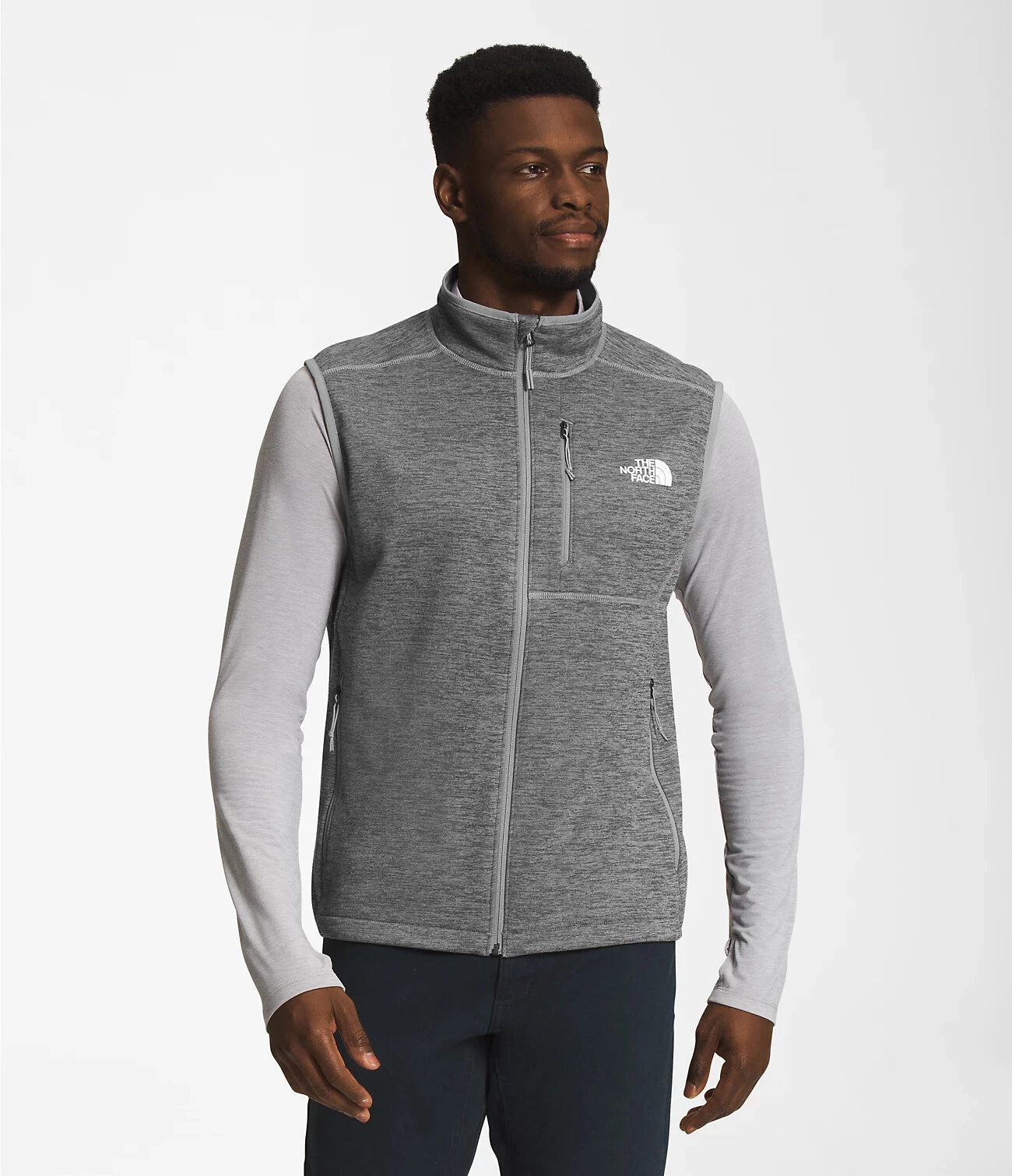 The North Face Men’s Canyonlands Vest — Full-Zip Fleece – 2180