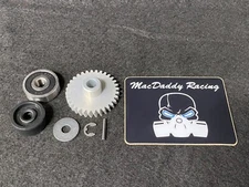 MacDaddy Yamaha RZ350 Billet Aluminum Water Pump Gear with Bearing and Seal