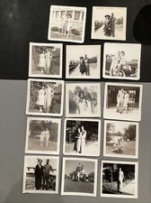 1942-1944 WW2 Era 14 Soldier In Uniform Life Original Photo Lot