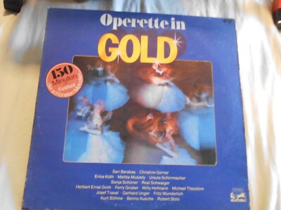 Various (2084) Operette In Gold 3LP´s Album gatefold 	Eurodisc  87 794 XNE Germa