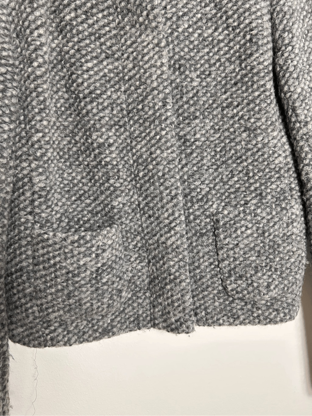 Gap Designed & Crafted Grey Wool Boucle Jacket Si… - image 4