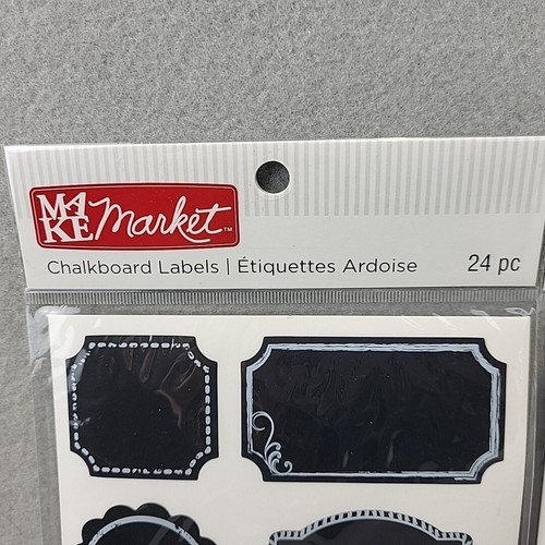 2 Packs Scrapbooking Crafts Stickers Chalkboard Labels NIP - Picture 3 of 6