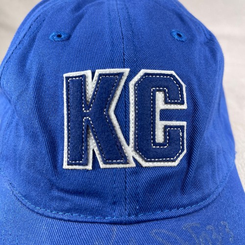 Cappello Kansas City Royals uomo taglia unica blu strapback berretto MLB baseball firmato - Foto 5 di 12