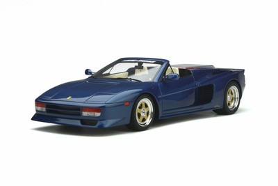 FERRARI TESTAROSSA KOENIG SPECIAL SPIDER BLUE 1985 GT SPIRIT GT329 1:18 RESIN