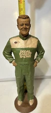 Vintage NASCAR Skoal Bandit Racing HOF Harry Gant Statue Tom Clark '94 USA 14.5"