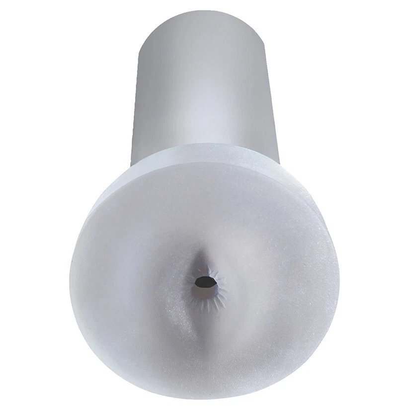Pipedream PDX Masculino Bomba y Volcado Stroker Transparente - Manga de Masturbación Anal Foto 2 de 2
