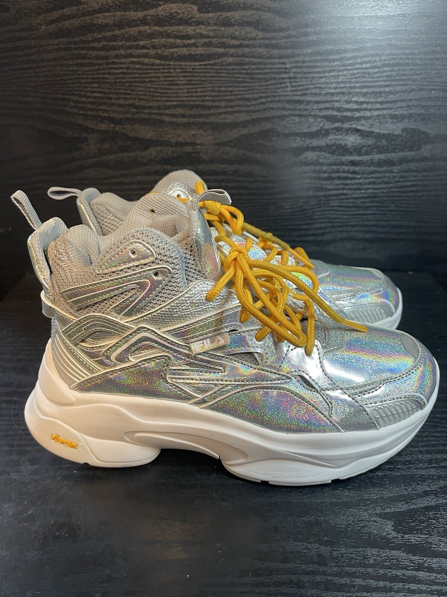 Chunky Sneaker Gold Fila Outfit Fila Hallasan Mid Premium Womens