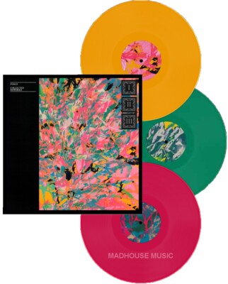 FOALS LP x 3 Collected Reworks Triple COLOURED VINYL New Sealed Ltd MAILS SAME D