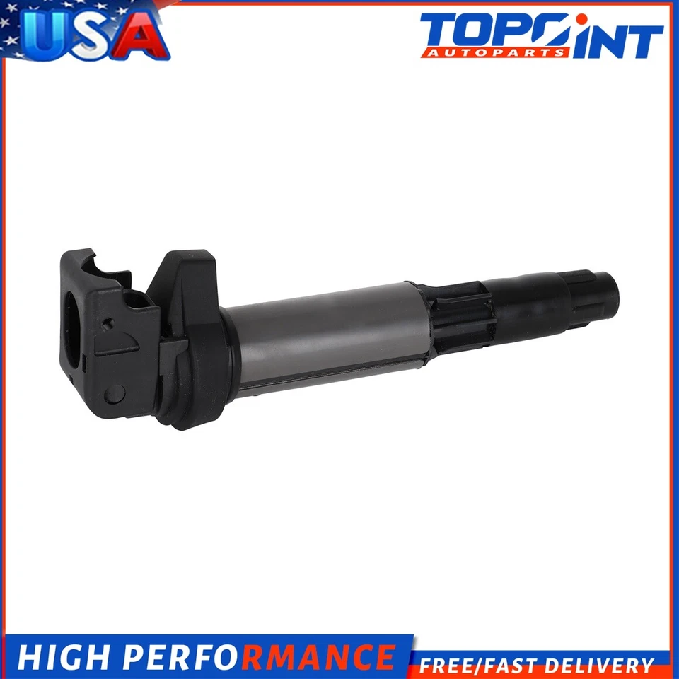 Kit de 6 bobinas de ignição e vela de ignição para 2003-2005 BMW 325Ci 325i 325xi 2.5L L6 - Imagem 4 de 4