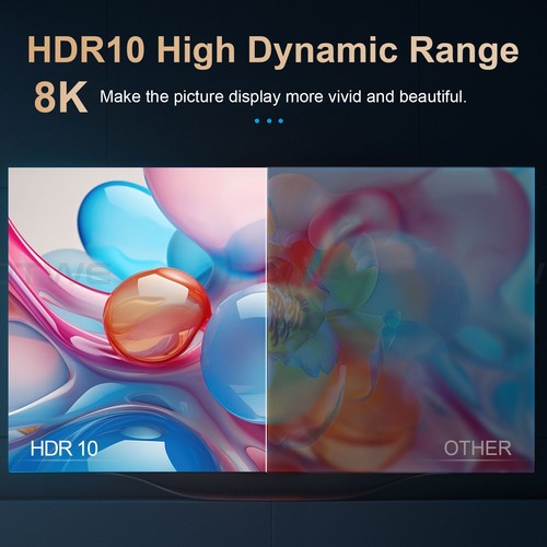 Smart TV BOX Android14 32GB 1000M 2.4G/5G WIFI6 Media Player Octa Core 2025 NEW - Picture 9 of 13