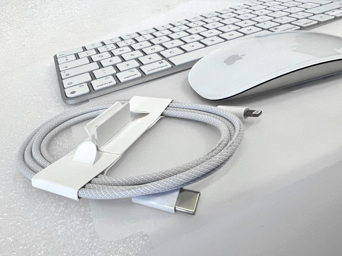 Apple Magic Keyboard with Touch ID A2449 GEN Magic Mouse 2+ Cable
