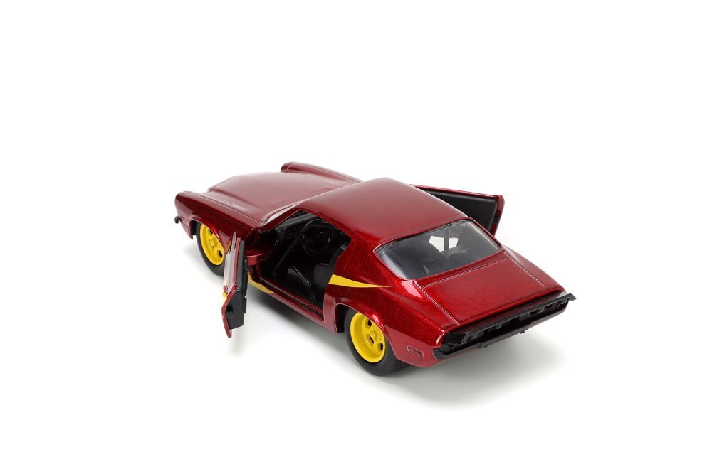 Jada Toys 1/32 The Flash & Chevrolet Camaro 1973 – Diecast Rouge 33386