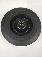 Unbranded 10" Flat Free Solid Rubber Wheel