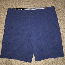 Callaway Stretch Men Golf Shorts 40W Peacoat Blue Opti-Dri Media Pocket