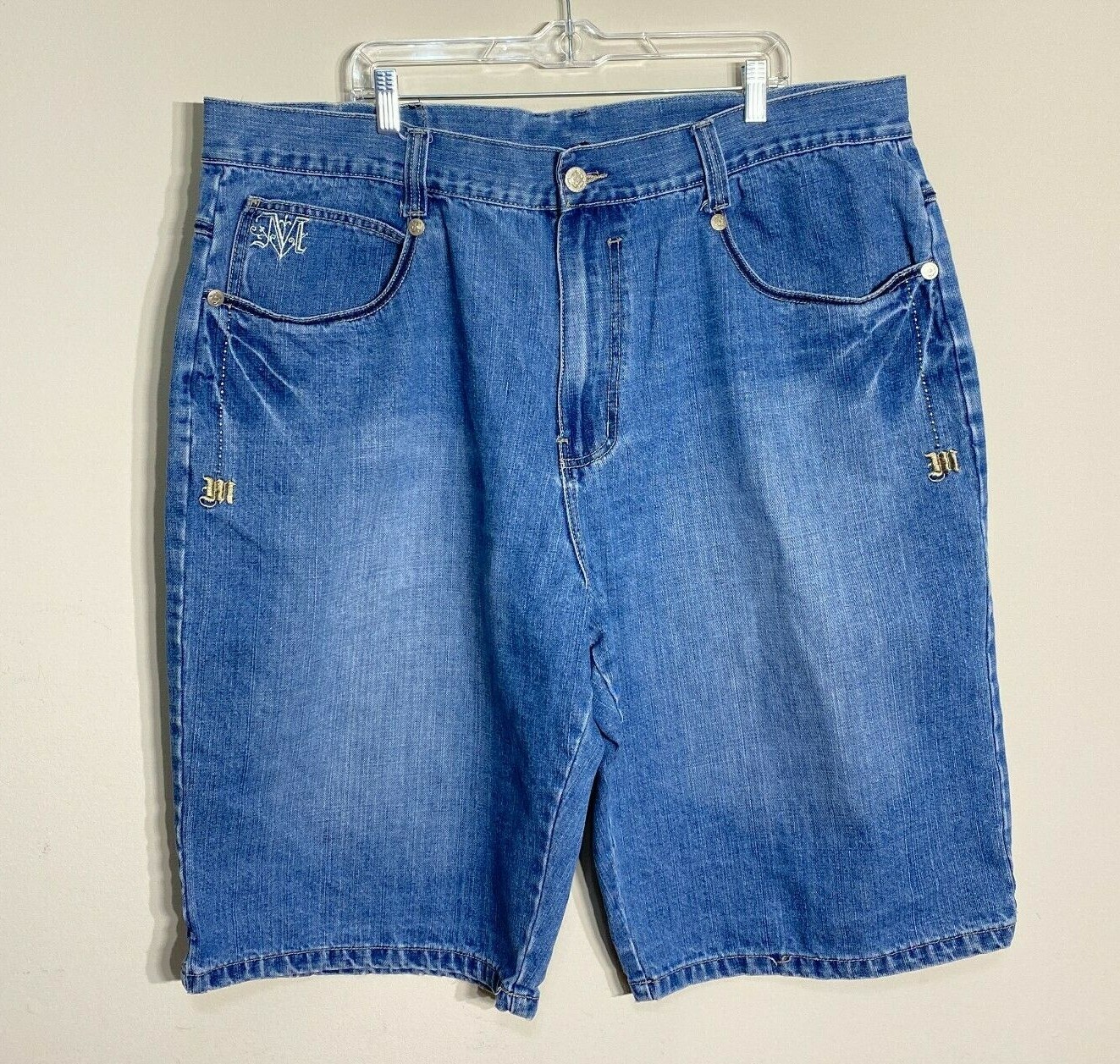 Купить Makaveli Denim Blue Hip Hop 90s 