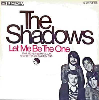 THE SHADOWS ''Let Me Be The One + Stand Up Like A Man'' 1979 D 7'' EMI 006-05 852