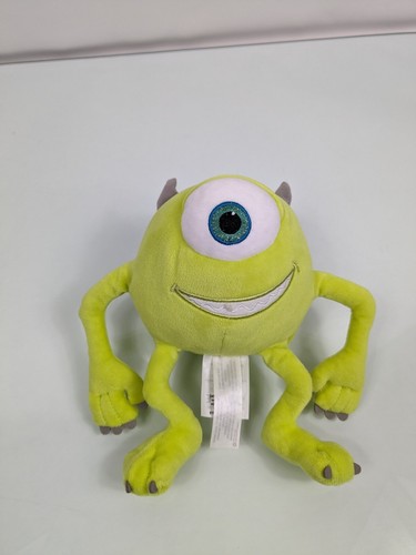 Disney Store Disney Pixar Monsters Inc. Mike Wazowski 8" Plush Toy