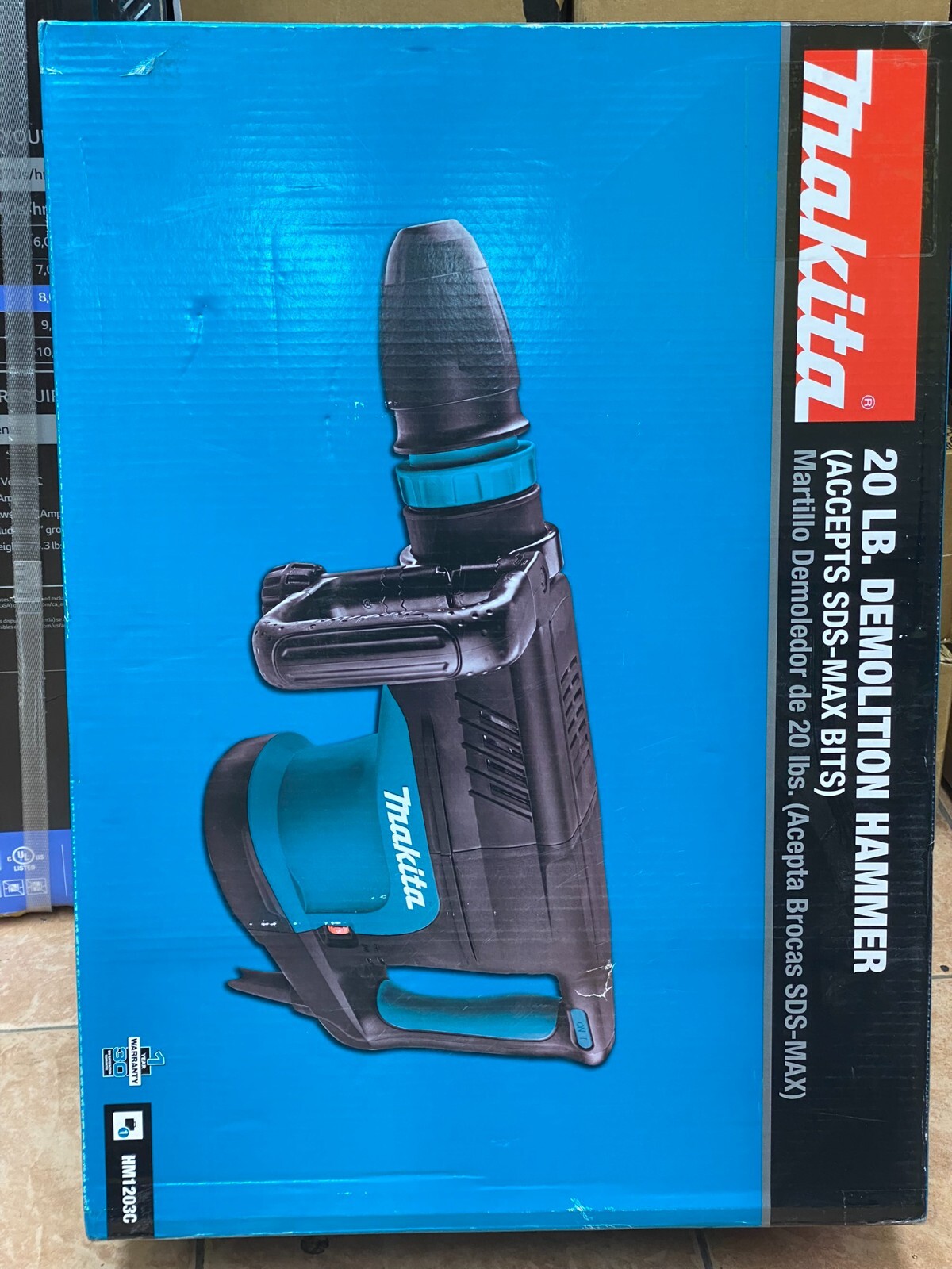 Makita HM1203C 20-Pound SDS MAX 
