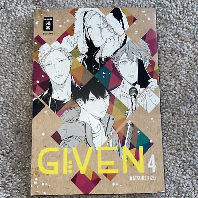 Given Natsuki Kizu German Version Anime Manga vol.4