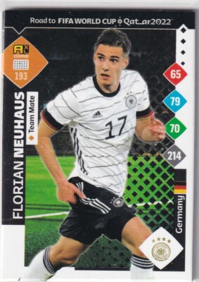Panini Road to Qatar World Cup Karte 2022 Nr 193 Florian Neuhaus