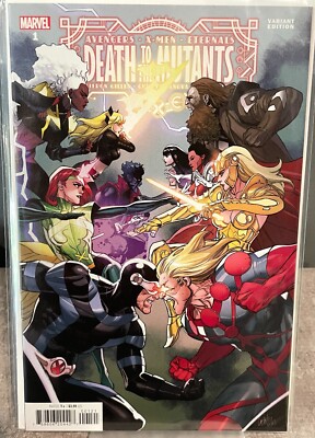 A.X.E.: Death to the Mutants #1 (Marvel Comics, 2022) Variant Cover