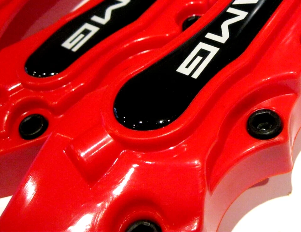 Brake Caliper Cover for Mercedes A B C E ML GLK GLE GLA GLB S CLS CLA CL SL AMG - Image 3 of 4