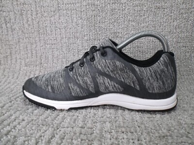 FJ FootJoy Womens Size 8.5M Golf Shoes Gray/Black Spikeless