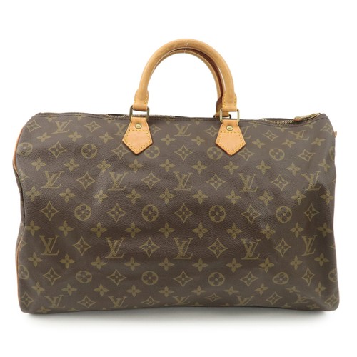 Authentic Louis Vuitton Handbag Monogram Speedy 40 Boston Bag M41522 Used F/S